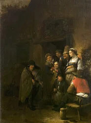 El enano violinista, c.1652